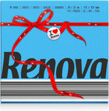 Servilletas de Papel Renova, Etiqueta Roja Azul 70 Servilletas