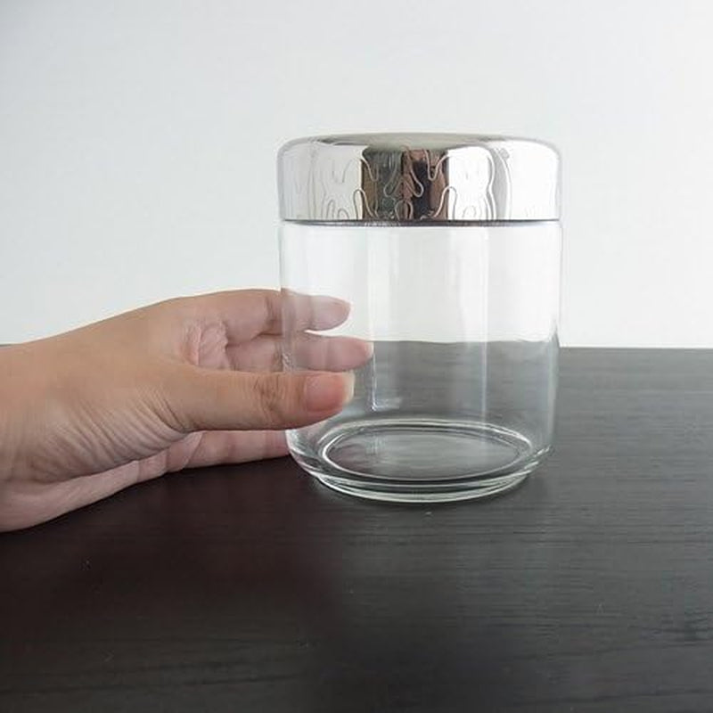Alessi MW21/75 Tarro de cocina vidrio revestido 75 cl Cajas para conservar alimentos Naty Shop