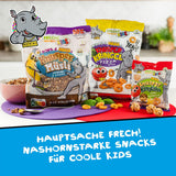 FRECHE FREUNDE KIDS, Bobs & DIKKAs Muesli crujiente de plátano y cacao, Muesli crujiente de chocolate para niños, bajo en azúcar, sin aditivos, 100% vegano, 6 piezas (6 x 280 g)