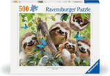 Ravensburger Puzzle 12000203 - Sloth Selfie - puzzle de 500 piezas para adultos y niños mayores de 10 años, puzzle con motivo de animales Puzzle Naty Shop