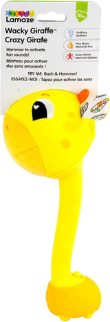 Lamaze L27471 Jirafa Loca, Juguete Recién Nacido, Juguete Sensorial Color Bebé, Regalo Nuevos Padres, Juguete de Desarrollo para Niños y Niñas a Partir de 12 Meses Juguetes Bebé Naty Shop