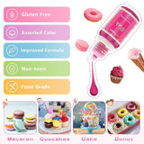 Set de 12 colorantes alimentarios líquidos, 10 ml Naty Shop