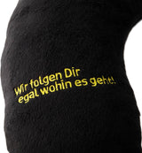 Almohada Cervical Borussia Dortmund Unisex Bvb Nakkepude, Negro/Amarillo, 34 X 31 5 cm EU Naty Shop Almohadas de Viaje