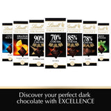 Chocolate Lindt | Barra EXCELENCIA 85% Cacao | 100g | Chocolate extra oscuro | Barra de chocolate vegana