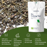 Té Oolong Bio 100 G (50 tazas) | Té Tie Guan Yin Oolong REPLANTAR