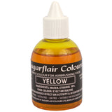 Sugarflair Colorante alimentario rojo intenso - Colorante alimentario líquido comestible, colorante con aerógrafo para pasteles, magdalenas, glaseado y decoraciones de pasteles - 60 ml
