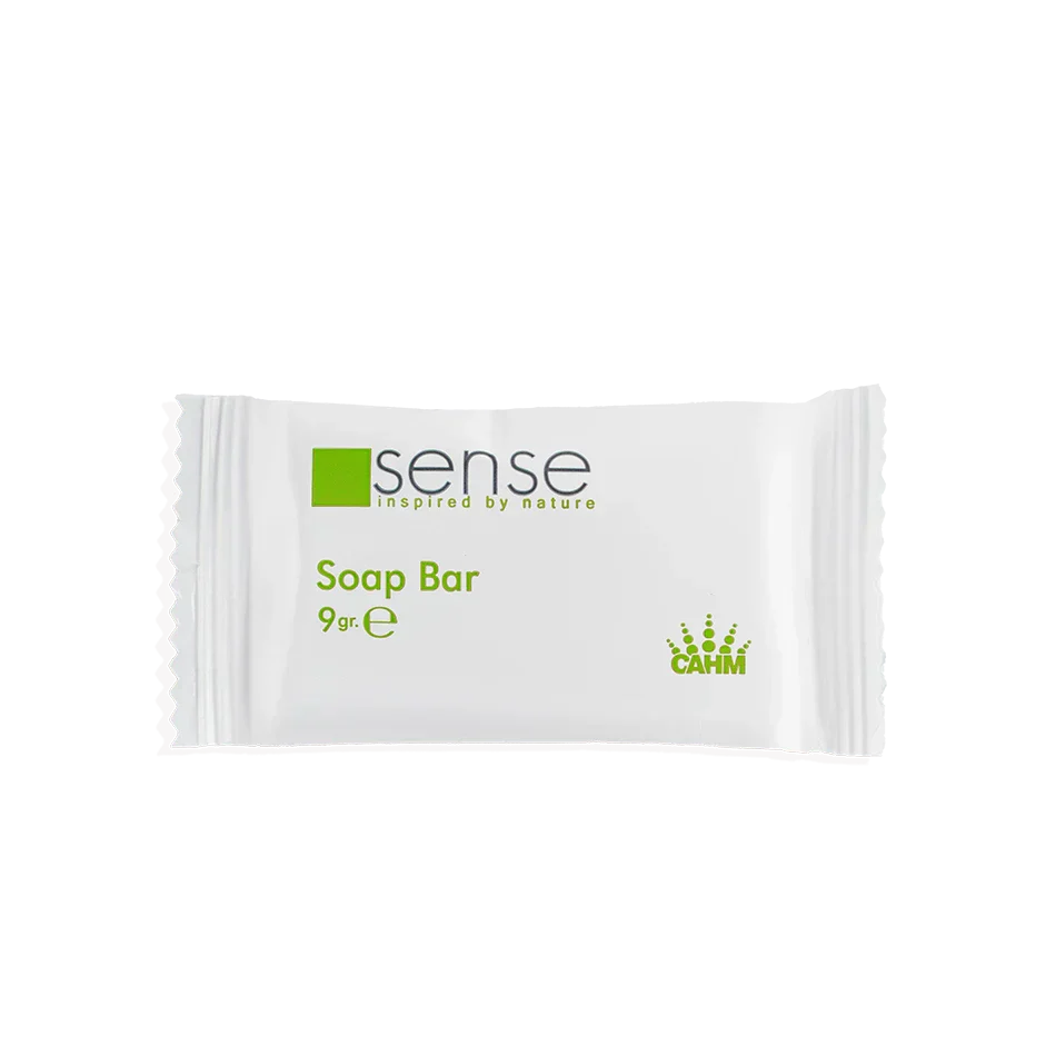 Jabón de hotel Sense, 9 gramos, 100 unidades Naty Shop Cosmética Hotelera