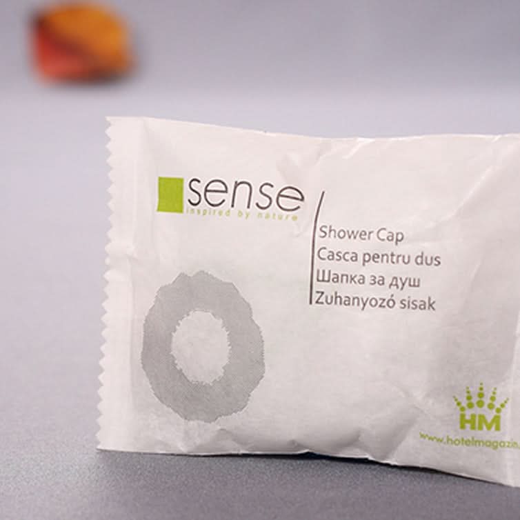 Gorro de ducha Sense, 250 unidades Naty Shop Hotel Cosmetics