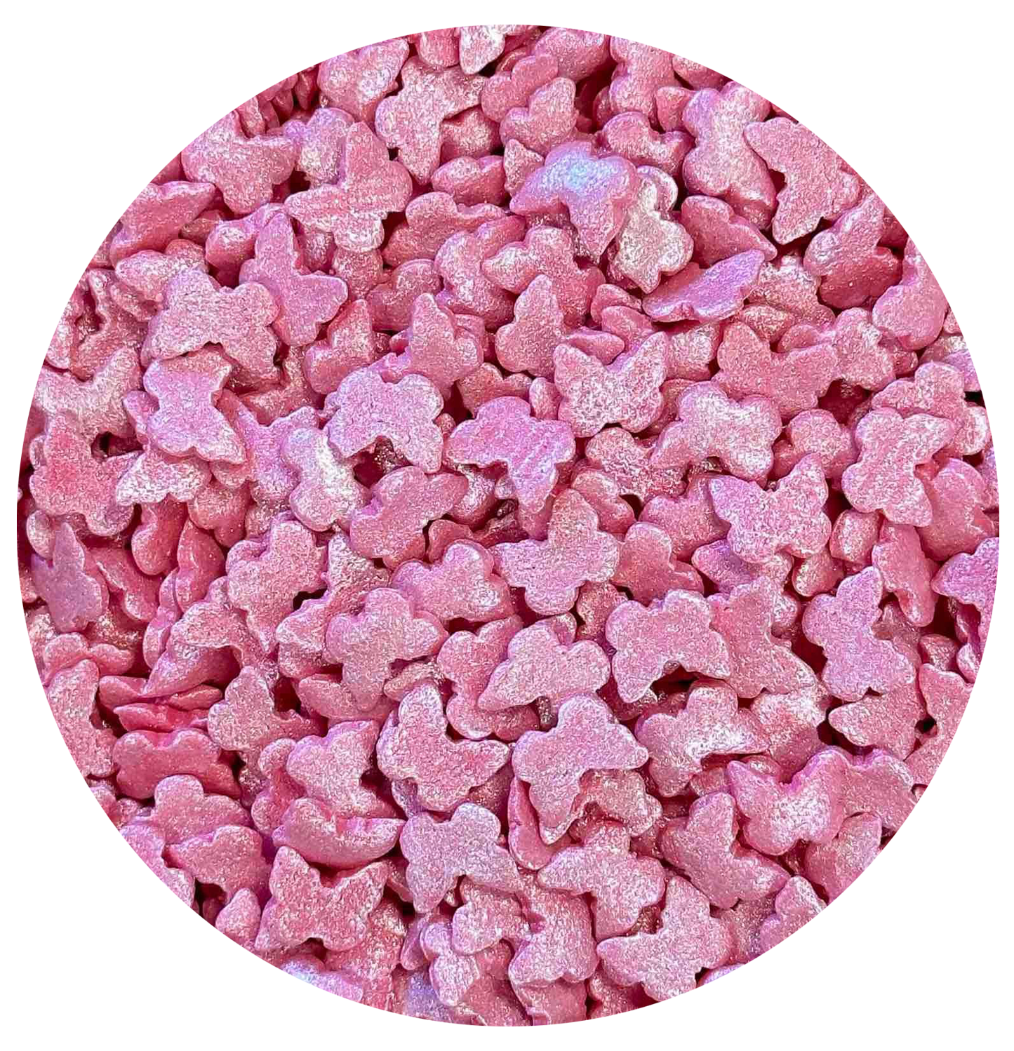 Sprinkles de mariposa rosa, 100g Nati Shop