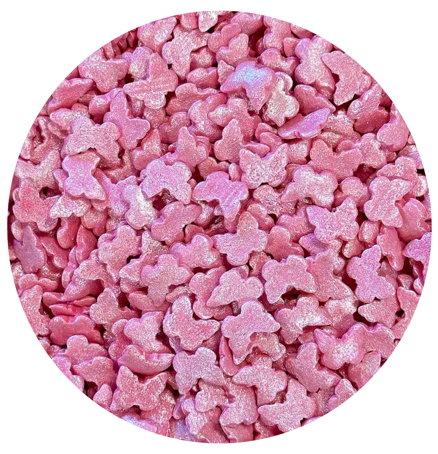 Sprinkles de mariposa rosa, 100g Nati Shop