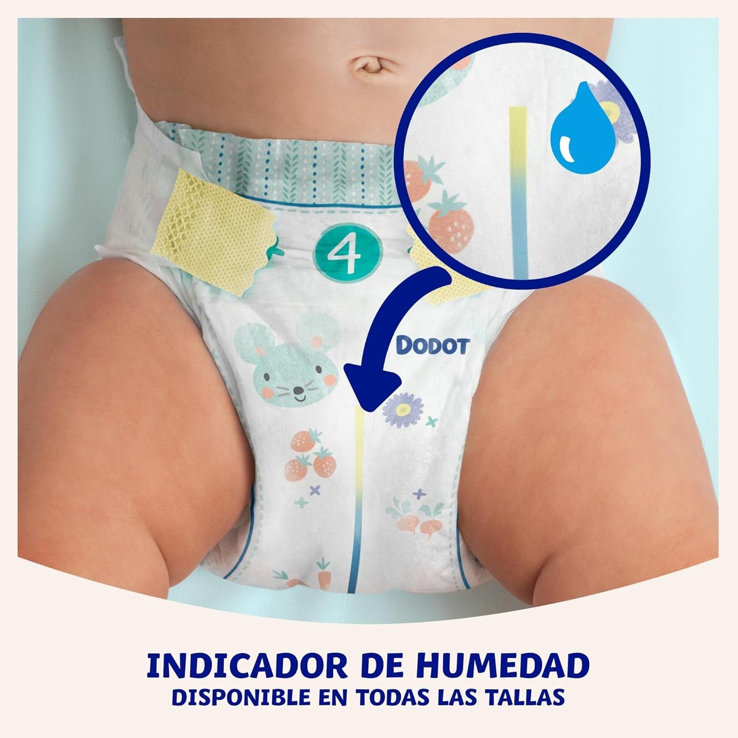Pañales desechables, talla 5