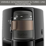 Krups 3Mix 7000 Batidora de mano 60 Jahre Special Edition, 500 Watt, Knet- Und Rührhaken Aus Edelstahl, Langes Netzkabel, Zubehörtasche, F6085811, Schwarz/Kupfer Kitchen Naty Shop