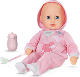 BABY Born Hannah Play with Me - Muñeca bebé con 5 funciones - Cuerpo de material blando incluidos accesorios - Muñeca de 36 cm - Funciona con pilas - Apto para niños a partir de 1 año