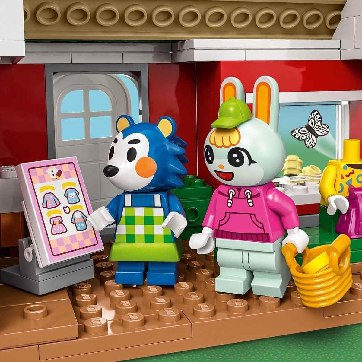 LEGO Animal Crossing Tailoring Sisters Juego de construcción creativo de rol, regalo para niñas, niños y fanáticos de los videojuegos a partir de 6 años, juego de aventuras 77055 Juegos de construcción Ver en LEGO-Store