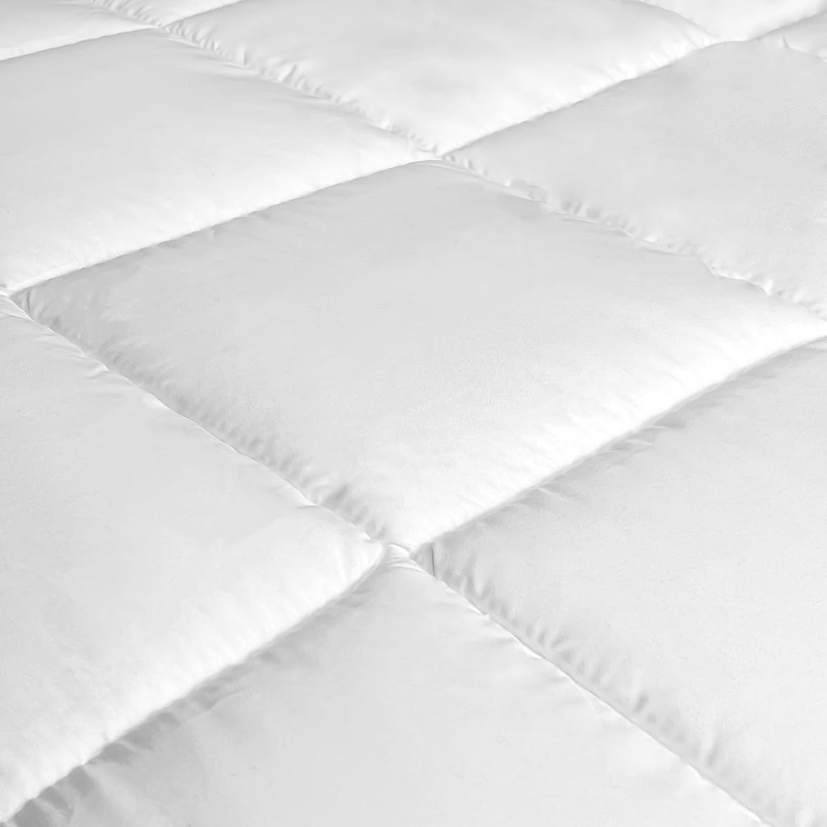 Edredón de Fibra, 250 G, Microfibra, Suave, Sedoso, para Camas de 100, 105 y 110 cm, Blanco, 180 X 220 cm Edredones y Edredones Naty Shop