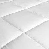 Edredón de Fibra, 250 G, Microfibra, Suave, Sedoso, para Camas de 100, 105 y 110 cm, Blanco, 180 X 220 cm Edredones y Edredones Naty Shop