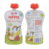 HiPP Orgánico para Niños HiPPiS Fresa Plátano en Manzana - Theo Toucan, 100g