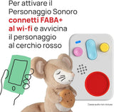 Peluche - ¡Tutti a Nanna con Oscar! - Cuentos y cuentos sonoros para niños a partir de 10 meses - Para escuchar con cuentos, versión italiana Jucarii Bebe Naty Shop