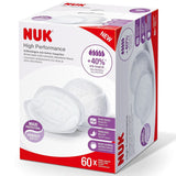 NUK Einweg-Stilleinlagen Mit Sofort-Saugvlies de alto rendimiento | Einlagen Zum Stillen | Embalaje incluido | +40% más potencia de succión | 60 piezas Alimentación infantil y accesorios de lactancia Naty Shop