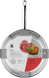Sartén WMF Profi de acero inoxidable 24 cm inducción, sartén de acero inoxidable Cromargan Ollas y Sartenes Naty Shop