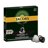 Kaffeekapseln Espresso Ristretto, Intensität 12 von 12, 10 x 20 Getränke & Kaffeekapseln Lungo Decaffeinato- Intensität 6- 200 Nespresso compatible Kapseln, 10er Pack, 10 x 20 Getränke