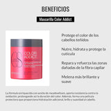 Mascarilla cabello teñido 500ml protege el cabello teñido, nutre, hidrata y protege las cutículas - una melena más brillante y suave Naty Shop Hair Mask