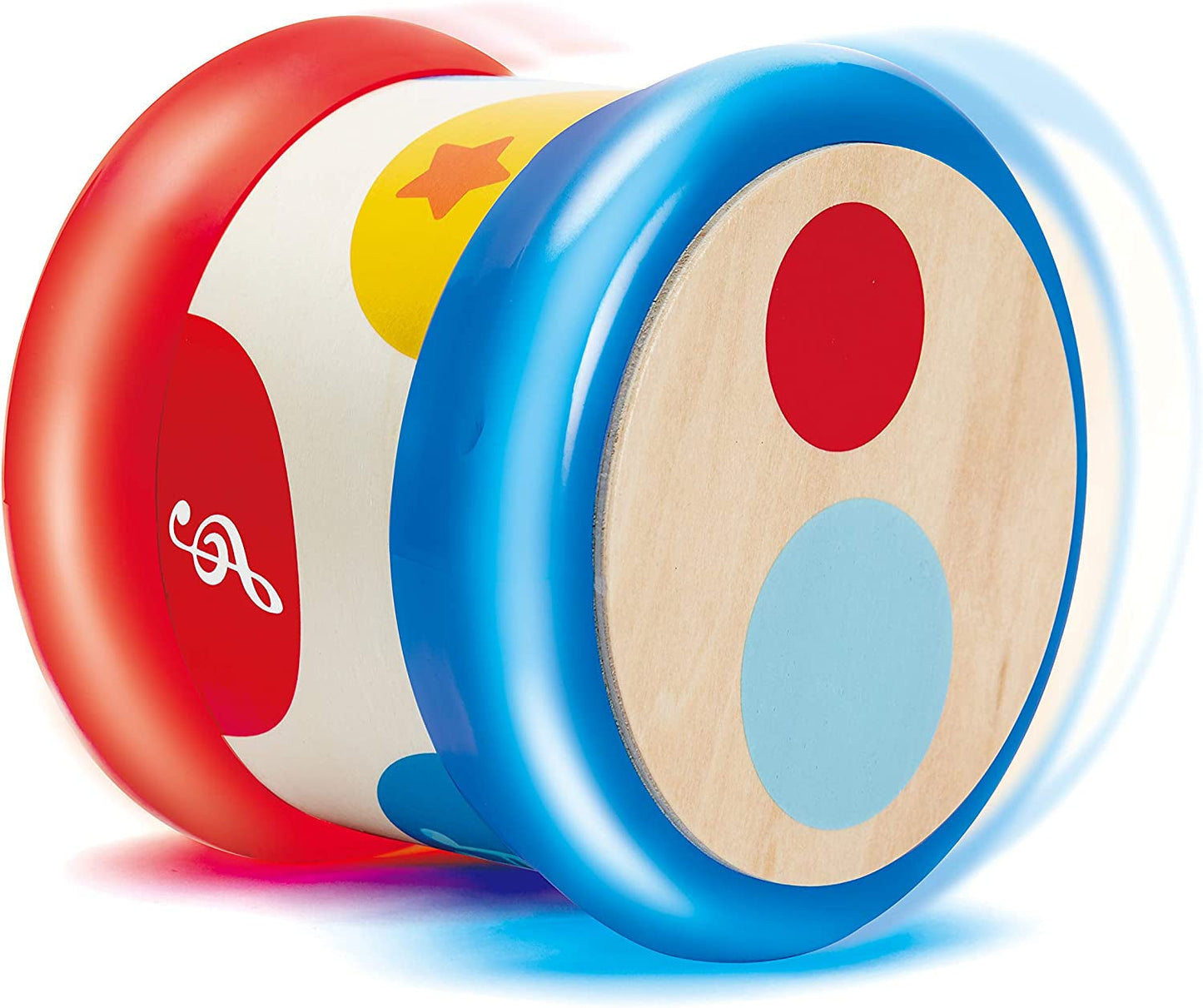 Tambor de bebé Hape | Juguete musical rodante para que los más pequeños aprendan ritmo y diferentes sonidos, funciona con pilas, a partir de 6 meses Baby Toys Naty Shop