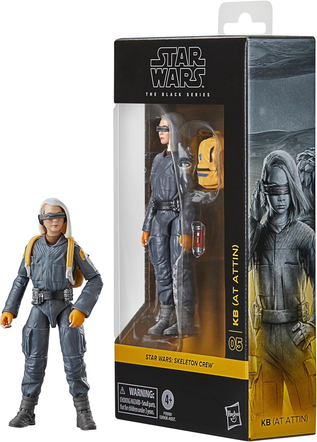 Star Wars Black Series Capitán Pirata Brutus (Port Borgo), Figura de acción de la tripulación esqueleto (15 cm) Figuras de acción Naty Shop Kb