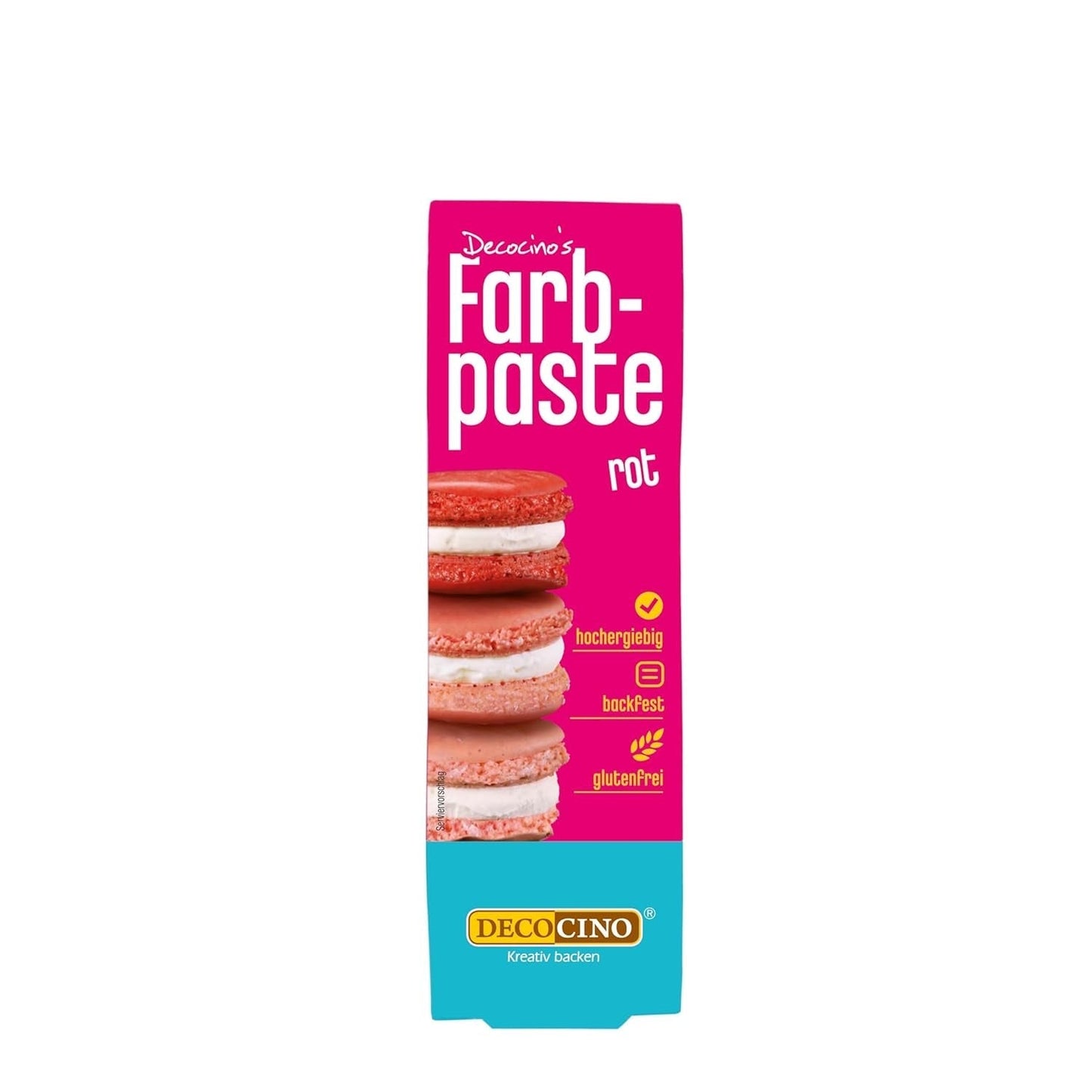 Pasta colorante rosa DECOCINO - 20 g - Colorante alimentario, ideal para colorear tartas, fondant y cremas - Sin ácidos grasos azoicos ni gluten