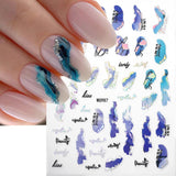 6 colores pegatinas de uñas de mármol bronceador pegatinas autoadhesivas plateadas pegatinas de uñas de mármol flor pegatinas de uñas de mármol 3D accesorios de diseño pegatinas de arte de uñas juego de pegatinas de uñas lámina de uñas