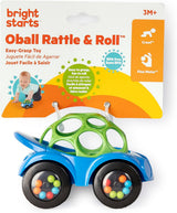 Bright Starts Sonajero Oball Coche Juguete de Actividad Motorizada para Bebés y Niños Pequeños a Partir de 3 Meses 1 Pieza Color Aleatorio Azul o Rojo Juguetes para bebés Naty Shop
