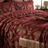 Riva Home Camas Y Edredones Shiraz Paoletti Burdeos 130X170Cm