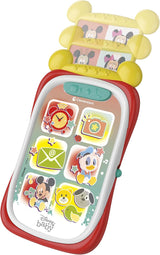 Clementoni 17711 Disney Baby Baby Mickey Smartphone, Móvil Infantil con Efectos de Luz y Sonido, Juguete Interactivo para Niños de 9 a 36 Meses, M, Multicolor Bebe Toys Naty Shop