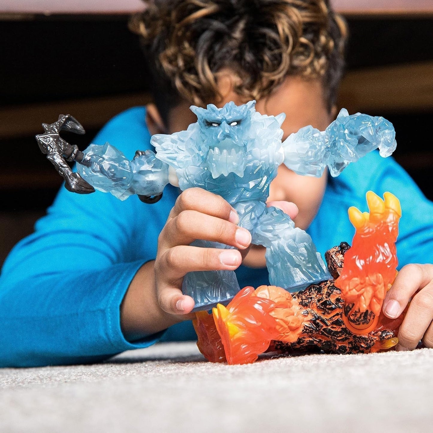 Schleich ELDRADOR CRIATURAS | Monstruo de Hielo 70146 | Figura detallada con brazos y mandíbulas móviles | Gran regalo para niñas y niños | Juguete a partir de 7 años | Figuras de acción 24 X 9 X 14 Cm Tienda Naty