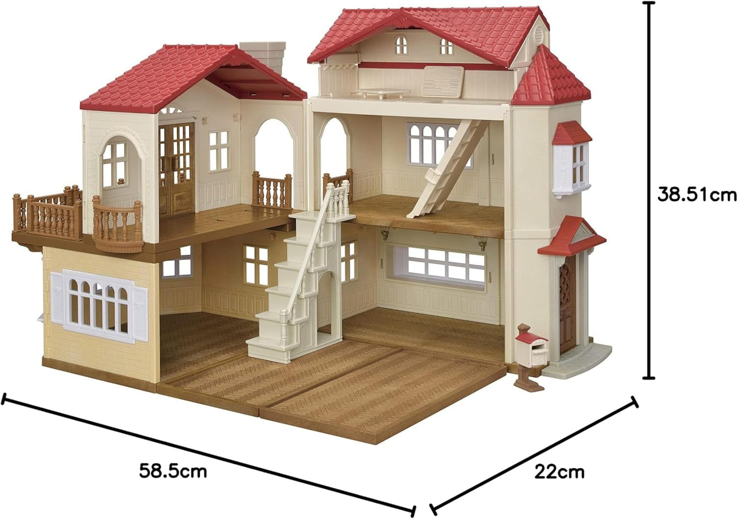 Sylvanian Families 5716 Casa adosada con habitación en el ático
