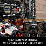 LEGO Technic Mercedes-Amg F1 W14 E Set de rendimiento para adultos, coche de carreras a escala, coleccionables para el hogar o la oficina, regalos de Fórmula 1 para hombres y mujeres 42171 Juegos de construcción Besuche den LEGO-Store