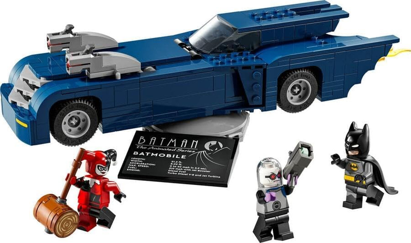 LEGO DC Batman: Batman en el Batimóvil vs. Coche de juguete de dibujos animados Harley Quinn y Mr Freeze para niños, regalo para niños y niñas, 8 años 76274 Juegos de construcción Besuche den LEGO-Store