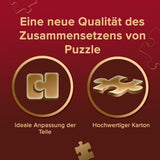 Trefl Premium plus Quality - Puzzle Tea Time: Casas Stoney Lane - 1000 piezas, Serie de imágenes pintadas nostálgicas, Combinación ideal de piezas, Para adultos y niños a partir de 12 años Puzzle Naty Shop