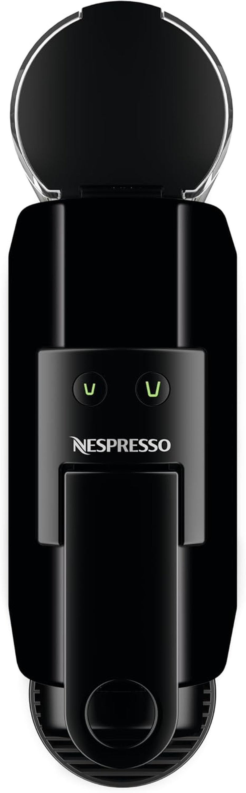 Cafetera espresso con cápsulas Nespresso De'Longhi Essenza Mini, negra | Presión de la bomba 19 bares | Depósito de agua 0,6 l | Para café expreso y pulmón | Pequeña cafetera espresso – Grandes momentos de café | EN85.B