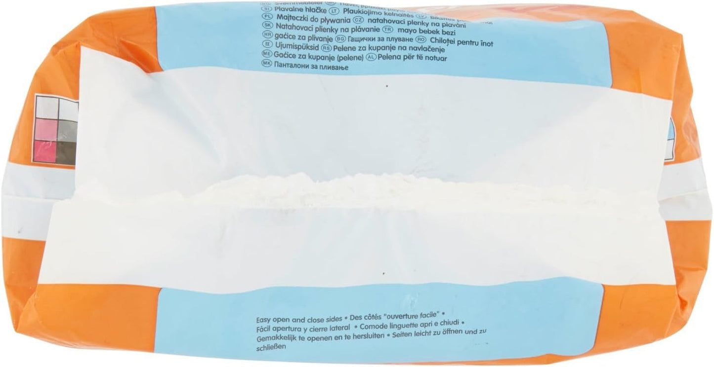 Pañales de natación Huggies Little Swimmers talla 5/6 (12-18 kg), 1 paquete de 19 piezas
