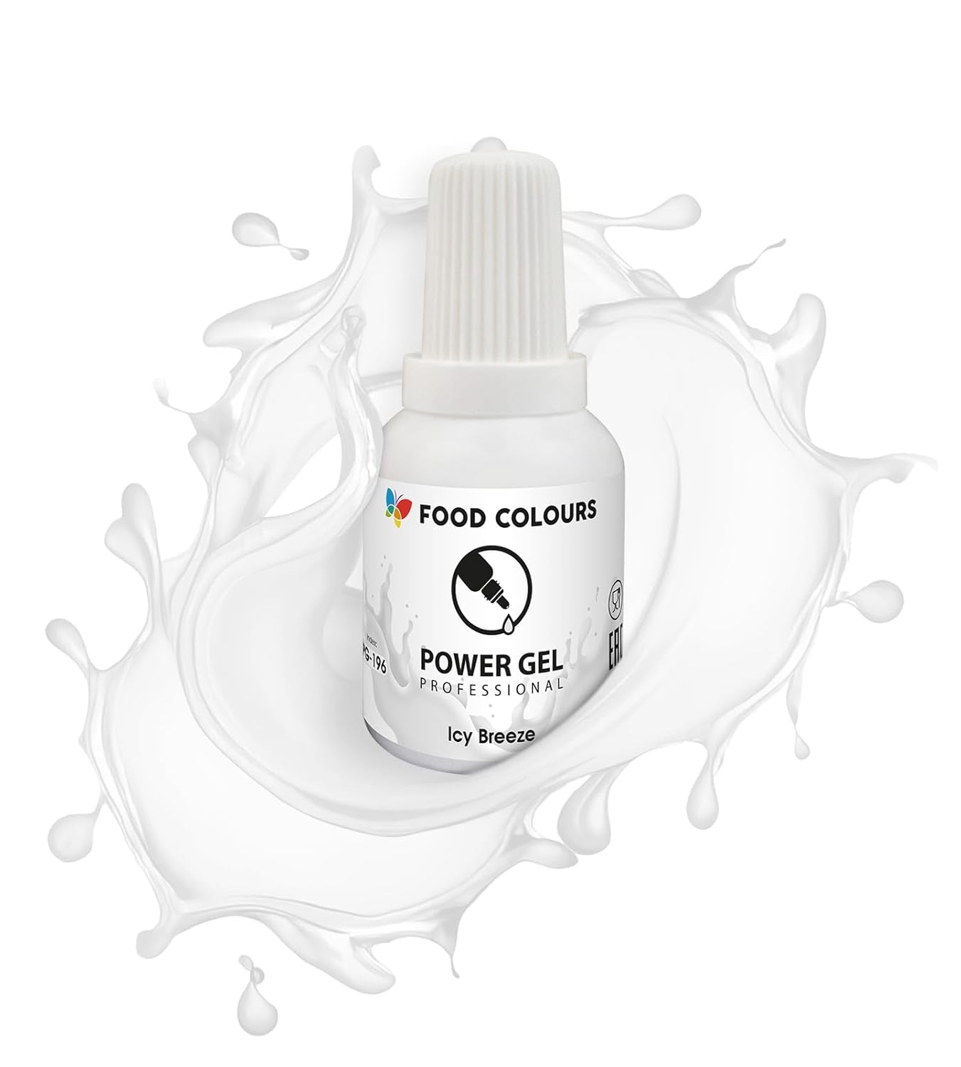 Colorante alimentario en gel, beige, color champán, 20 g. Colorante alimentario para una amplia gama de aplicaciones para decoración de tartas, tartas, natas, bizcochos, glaseado real, macarons.