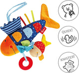 SIGIKID 40104 Pez activo Baby Activity PlayQ Juguete para niños niñas y niños recomendado a partir de 3 meses multicolor Baby Toys Naty Shop