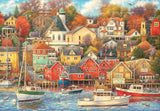 Clementoni - 31685 Puzzle Colección - Good Times Harbor - Puzzle 1500 piezas a partir de 14 años, puzzle de adultos con objetos ocultos, juego de habilidad para toda la familia, Puzzle mediano Naty Shop