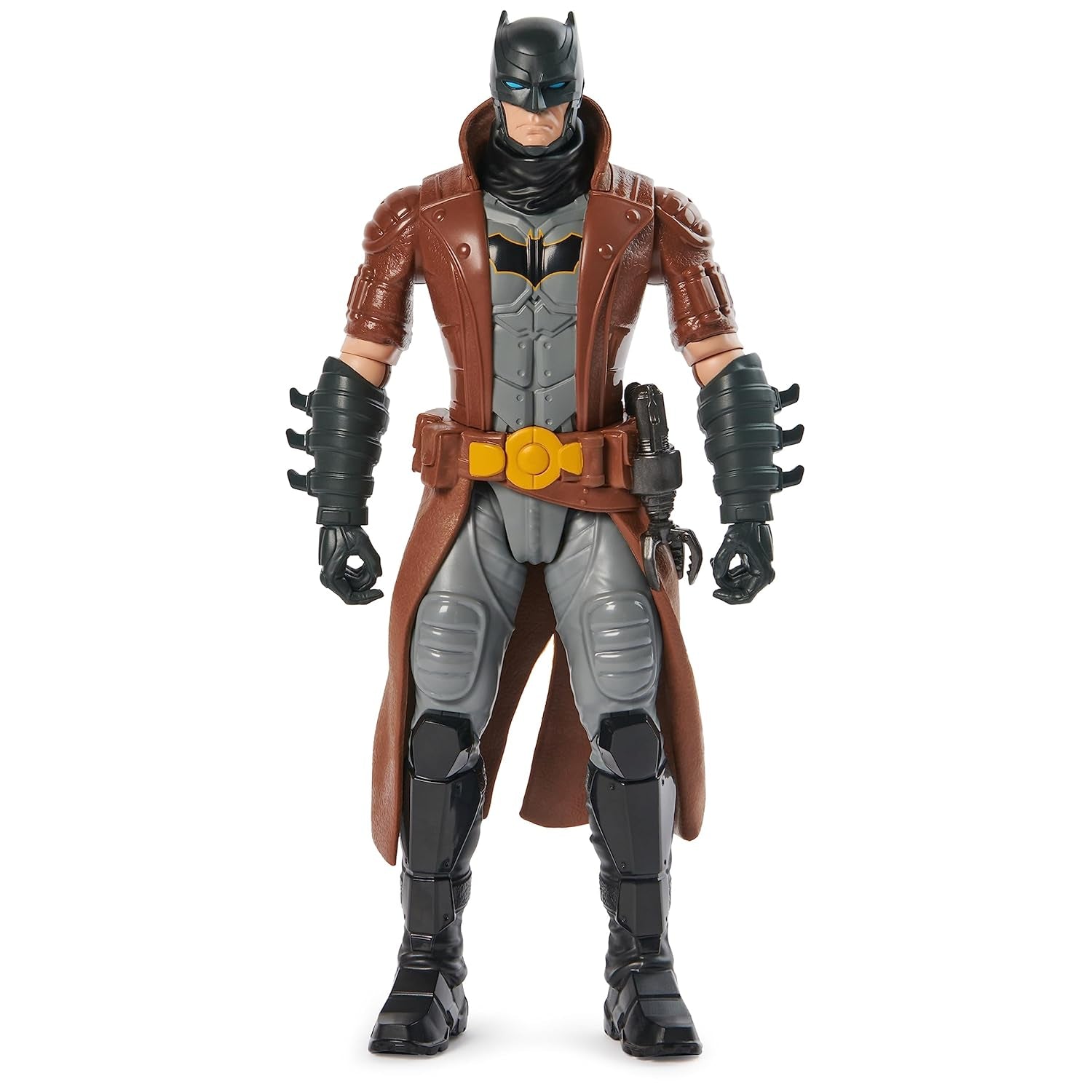 Figura de acción de Batman de DC Comics 30 cm de alto Totalmente móvil para aventuras emocionantes y acrobacias llenas de acción Juguete para niños de 3 años en adelante Figuras de acción Naty Shop Negro M