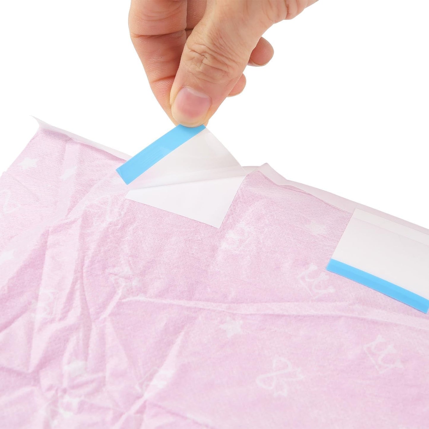 CutiePlusU Pañales para Adultos, 10 Piezas, Braguitas Desechables para Incontinencia con Sábana para Mujeres y Hombres, Máxima Absorbencia Durante la Noche - Little Princess (Tamaño Grande 94-119cm)