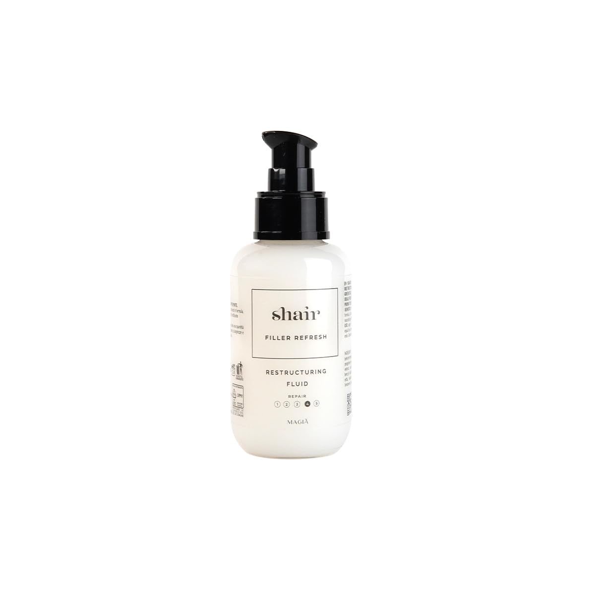 Shair Filler Refresh: fluido reestructurante, revitalizante, tonificante, sedoso, desenredante, para cabellos apagados, secos, tratados, puntas abiertas Productos Desenredantes Naty Shop