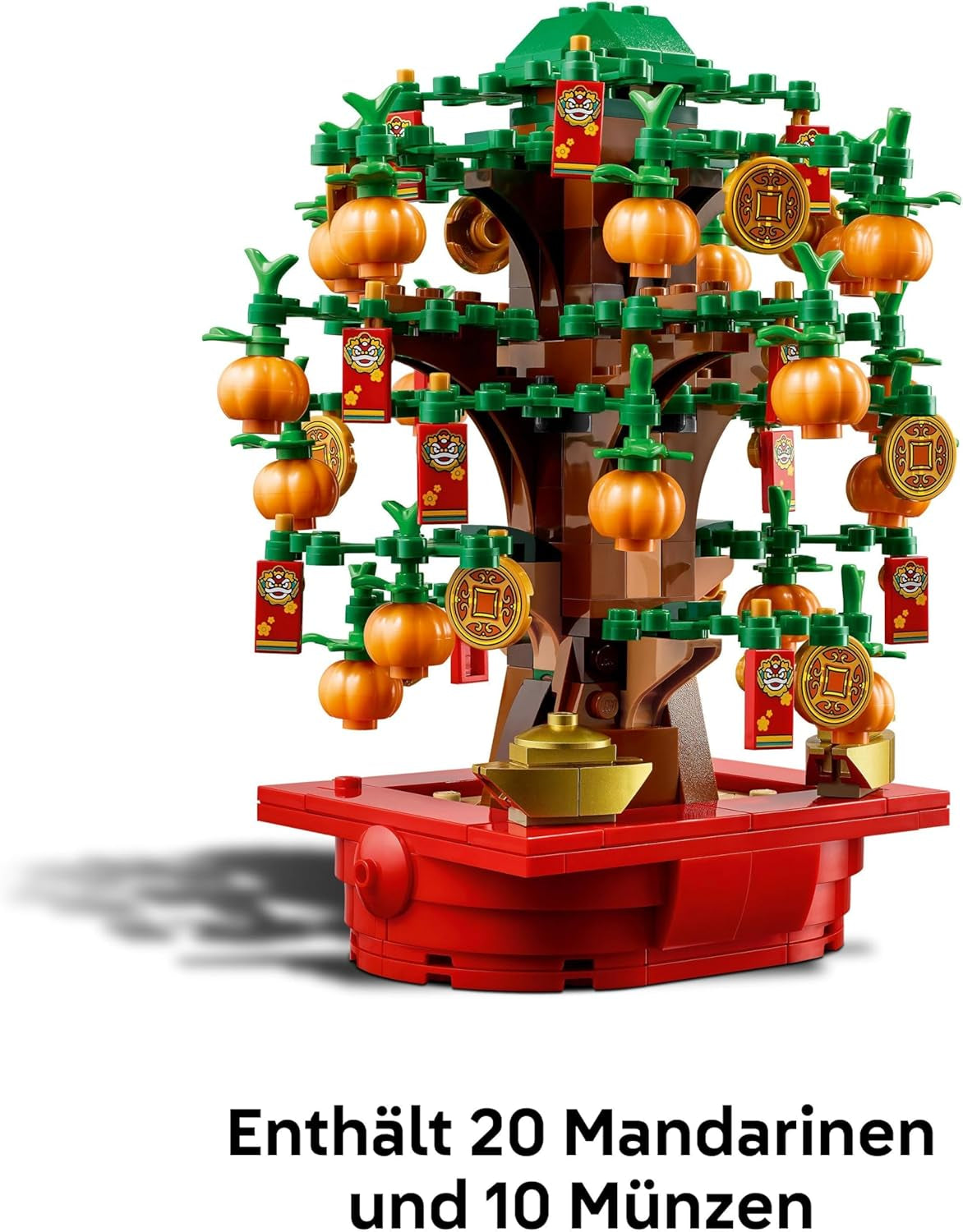 LEGO Castaño Jorobado, Set de construcción para niños de 9 años, Regalo de Año Nuevo Lunar para niños y niñas, Set de juego de rol, Decoración festiva, Decoración del hogar, Decoración de mesa 40648 Juegos de construcción Besuche den LEGO-Store