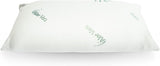 Mister Sandman Almohada Ergonómica 40X80, Almohada Cervical con Funda de Aloe Vera, Almohada Visco Perfecta para personas que duermen boca abajo, boca arriba y de lado, Almohada Viscoelástica Almohadas Ortopédicas Cervicales Naty Shop