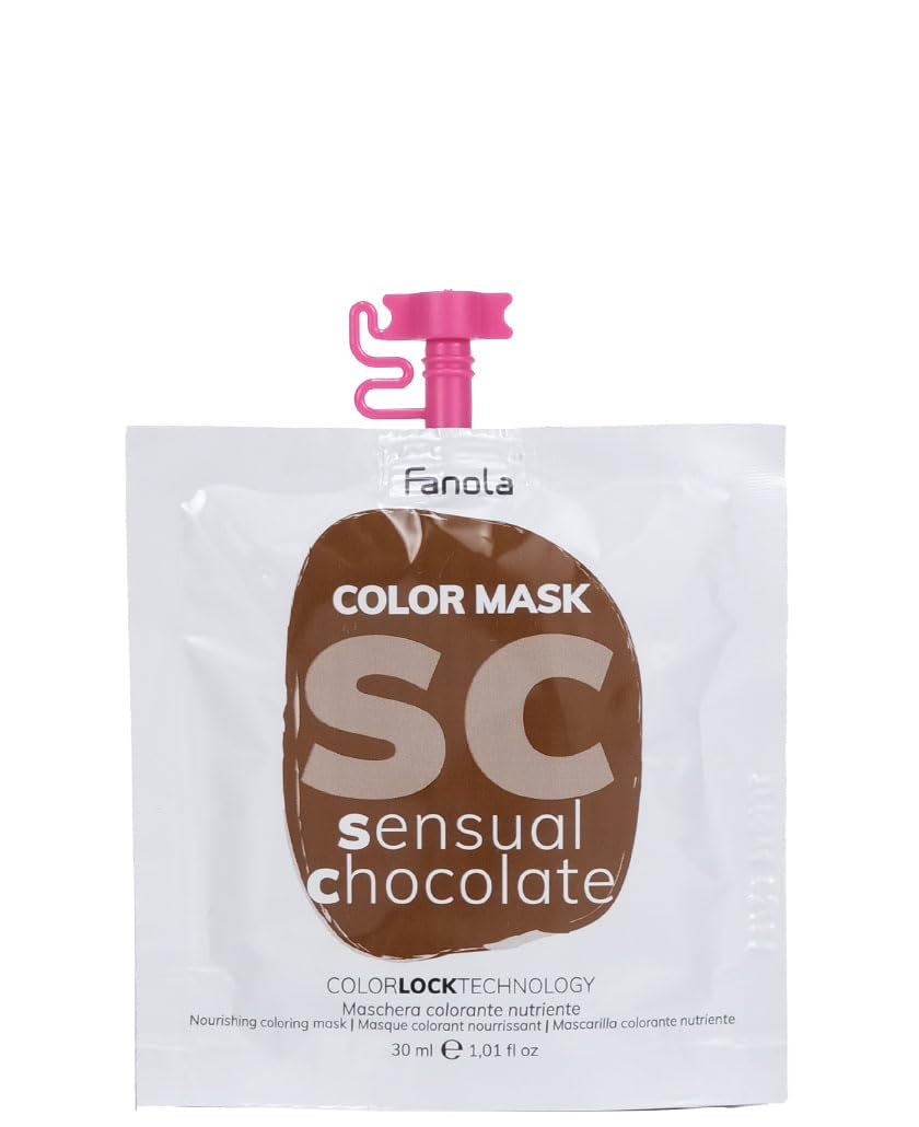 Fanola Color Mask Sensual Chocolate 30 ml Mascarilla capilar Naty Shop Título predeterminado