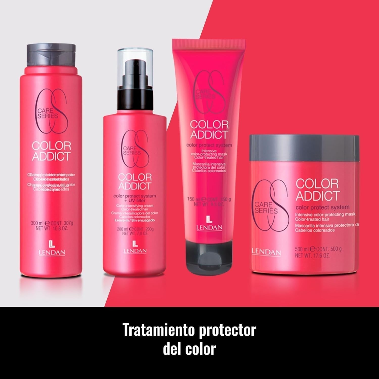 Mascarilla cabello teñido 500ml protege el cabello teñido, nutre, hidrata y protege las cutículas - una melena más brillante y suave Naty Shop Hair Mask